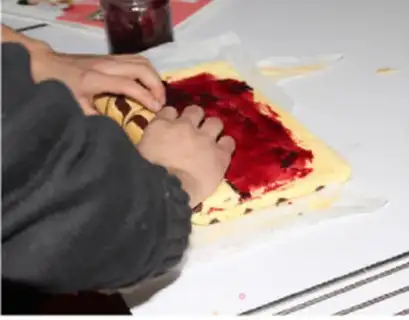 Make Double Cake Roll step 15