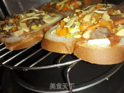 Make Toast pizza step 5