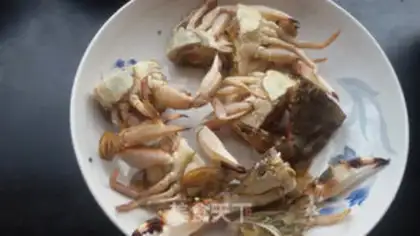 Make Crab congee step 4