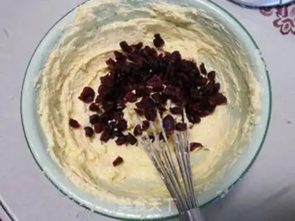 Make Cranberry cookies step 3