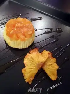Make Caramel pineapple step 18