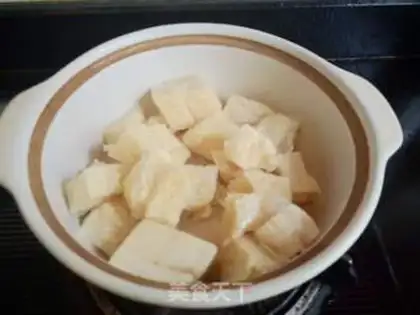 Make Frozen tofu crab step 3