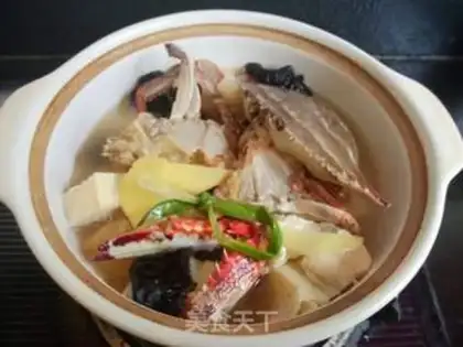 Make Frozen tofu crab step 5