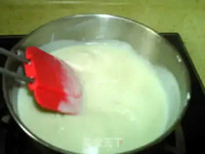 Make Noodle congee step 6