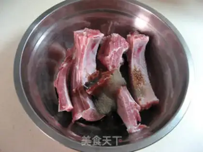 Make Air-cuttered ribs of honey sauce step 2