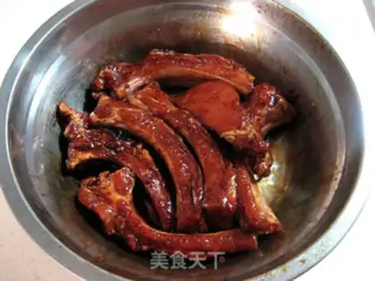 Make Air-cuttered ribs of honey sauce step 3