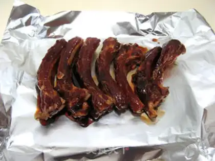 Make Air-cuttered ribs of honey sauce step 4