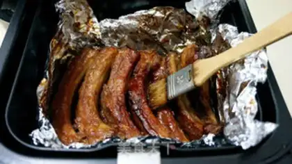 Make Air-cuttered ribs of honey sauce step 7