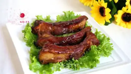 Make Air-cuttered ribs of honey sauce step 10
