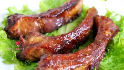 Make Air-cuttered ribs of honey sauce step 11