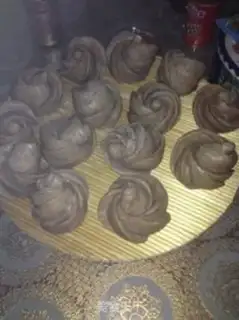 Make Flower buns step 9