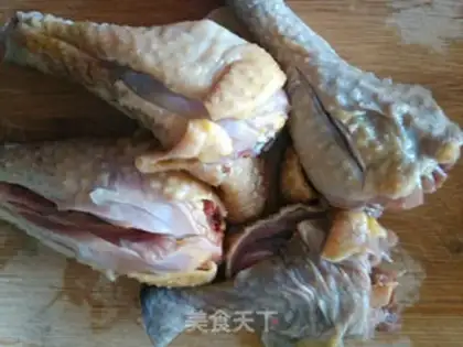 Make Black pepper roasted chicken legs step 1