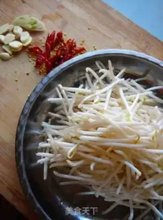 Make Green bean sprouts step 1