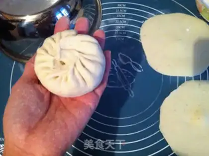 Make ♪ ♪ Cream of eggs and soy pie ♪ step 11