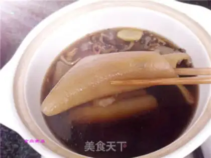 Make Onion fried hog skin step 11