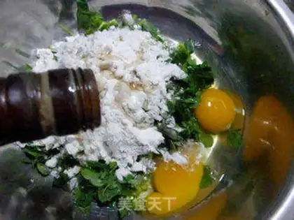 Make Egggrass bread step 4