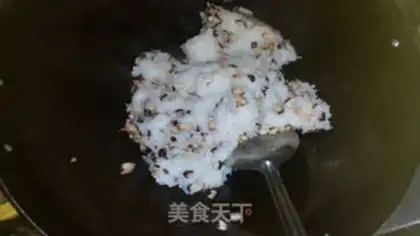 Make The mushroom squid rice step 6