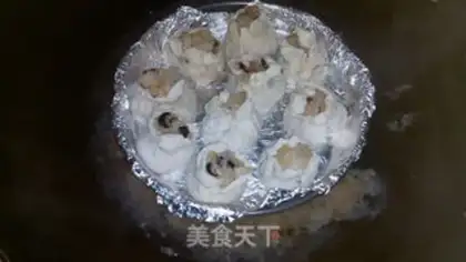 Make The mushroom squid rice step 11