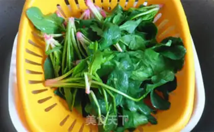 Make Sole spinach step 0