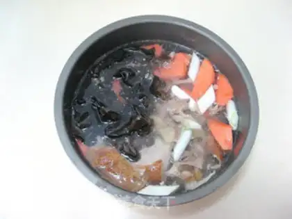 Make ♪ Carrot duck soup ♪ step 3
