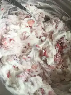 Make A thousand-story strawberry cake step 16