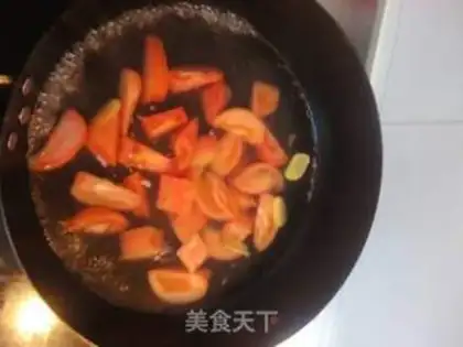 Make Tomato fried egg soup step 4
