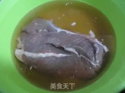Make Red beef step 1