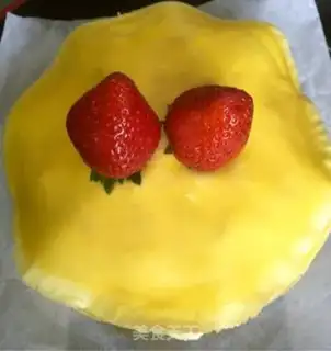 Make A thousand-story strawberry cake step 18