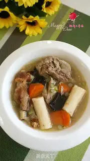 Make ♪ Carrot duck soup ♪ step 6