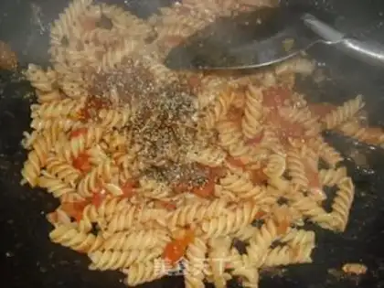 Make Tomato sauce and pasta step 10