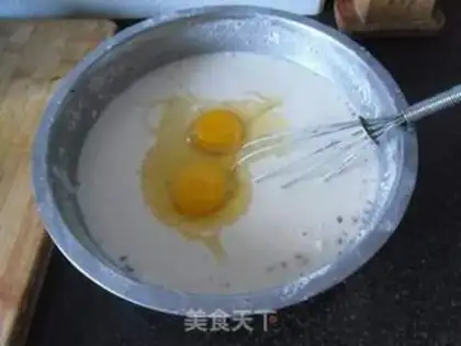 Make Onion omelet step 2