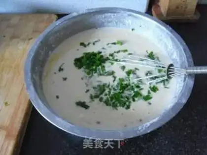 Make Onion omelet step 3