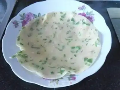 Make Onion omelet step 9