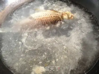 Make ♪ Milky radish Zipper soup ♪ step 4