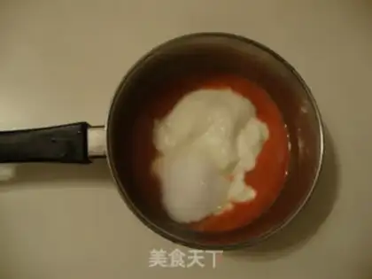 Make Yogurt strawberry mousse step 1