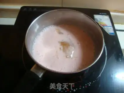Make Yogurt strawberry mousse step 2