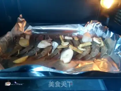 Make Black pepper sauce and shrimp step 7
