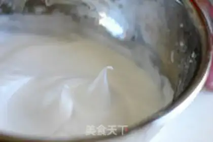 Make Vanilla cuffle cake step 4