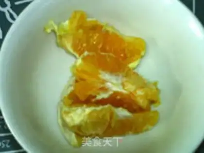 Make Pickle orange bananas step 1