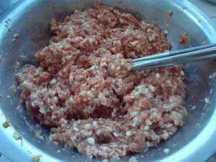 Make Pork celery dumplings step 5