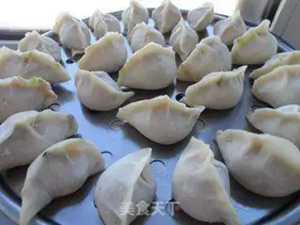 Make Pork celery dumplings step 10