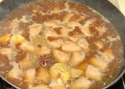 Make Chicken heart step 4