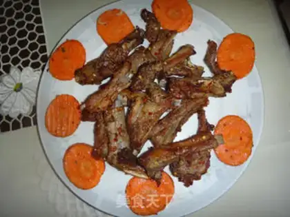 Make The lamb chop step 3