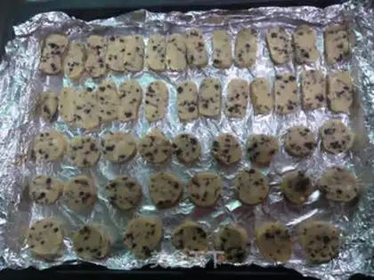 Make Blueberry cookies step 8
