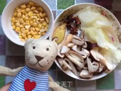 Make Innovative meat rice step 5