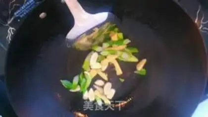 Make Clear the seafood mushrooms step 2