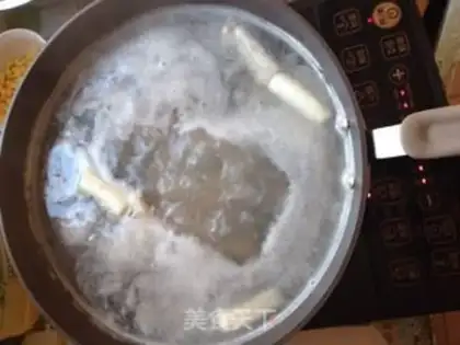 Make Innovative meat rice step 7
