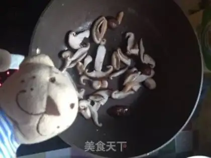 Make Innovative meat rice step 15