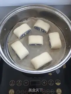 Make Double-coloured buns step 13
