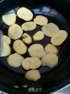 Make Fried potato chips step 4